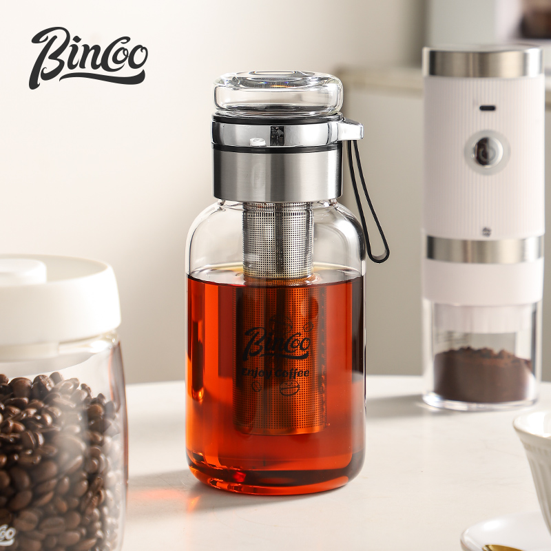 Stainless Steel Strainer - Bincoo-taza de café transparente de acero