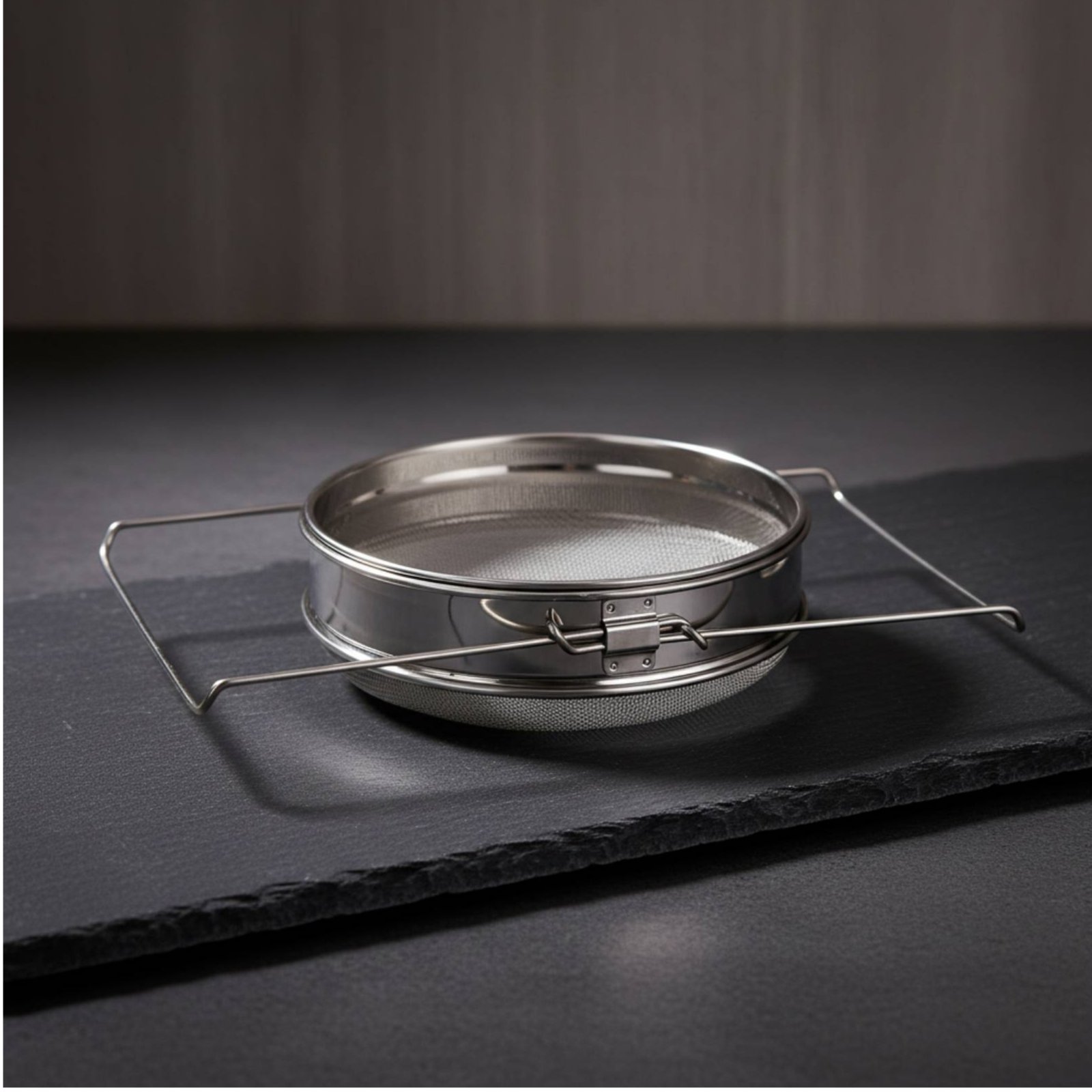 Stainless Steel Strainer - Colador de Miel de Doble Nivel,