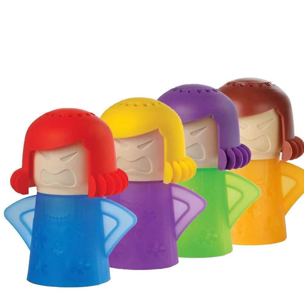 Kitchen Gadgets For Mom - Limpiador de Microondas Angry Mama, Eliminador