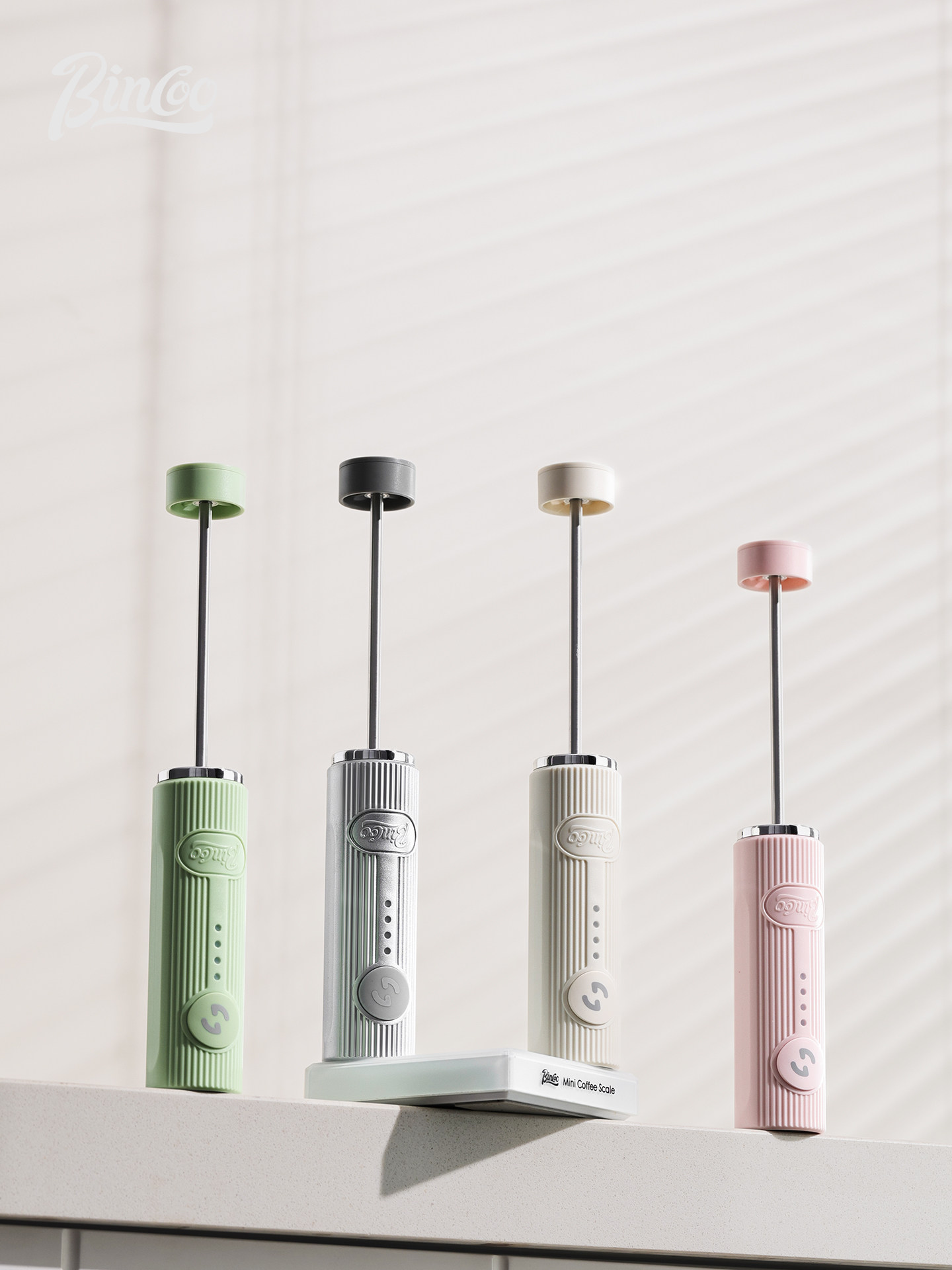 Milk Frother - Batidor de leche eléctrico portátil Bincoo