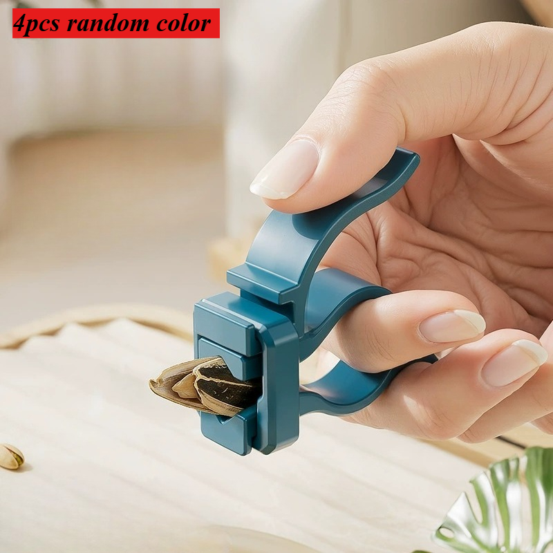 Kitchen Gadgets You Must Have - Juego de 4 Cascanueces Pequeños, Creativos