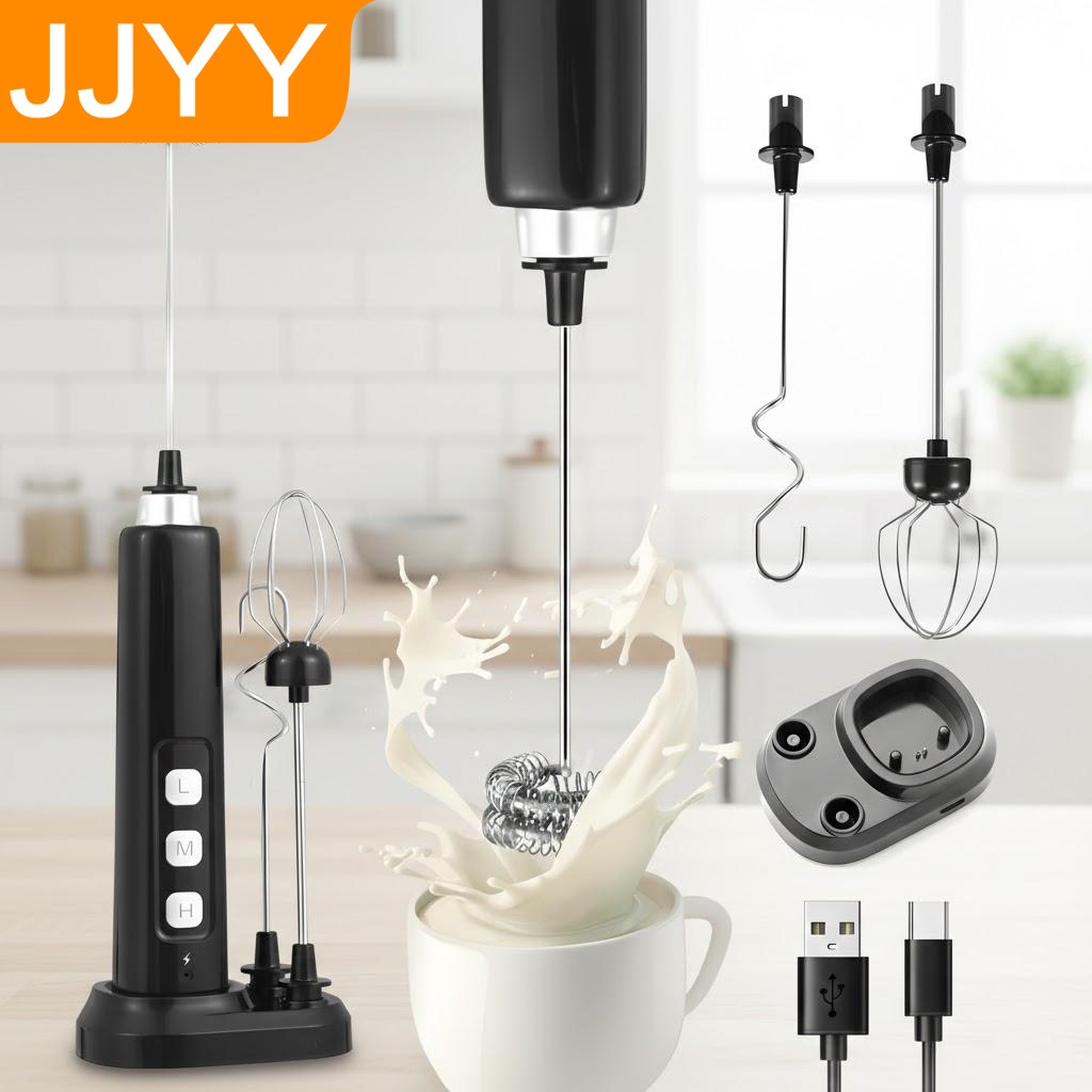 Milk Frother - Espumador de Leche Portátil Recargable por