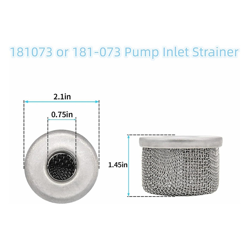 4 Piezas de Filtro de Entrada  - Stainless Steel Strainer reseña y precio