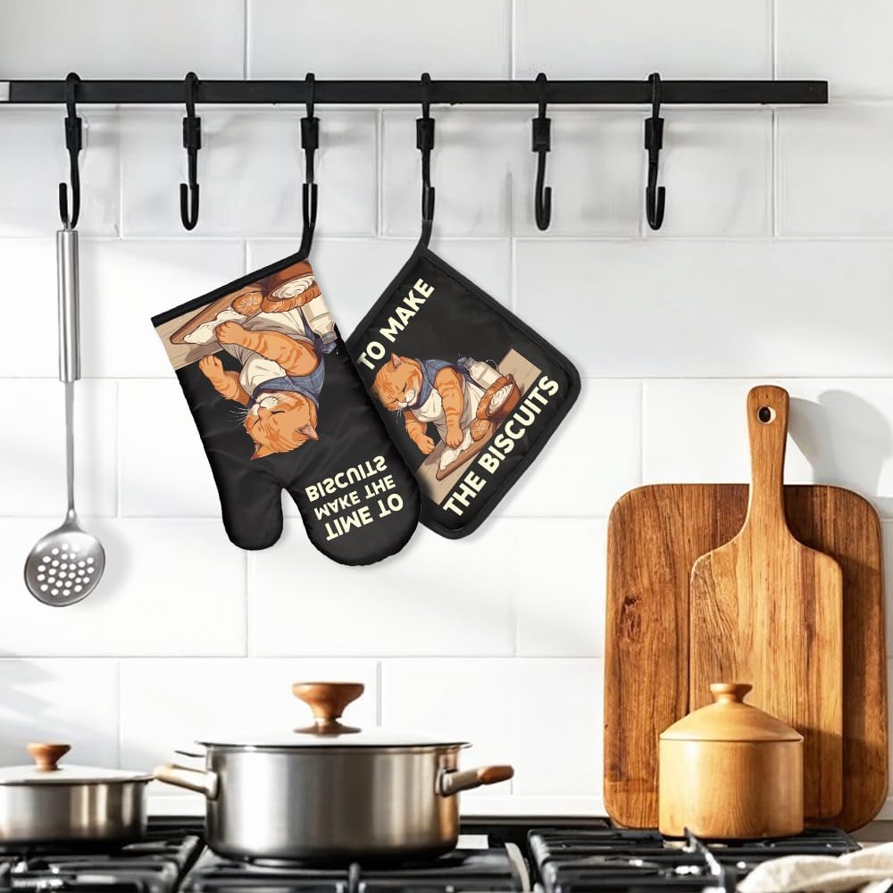 Juego de manoplas y soporte pa - Kitchen Gadgets For Mom reseña y precio