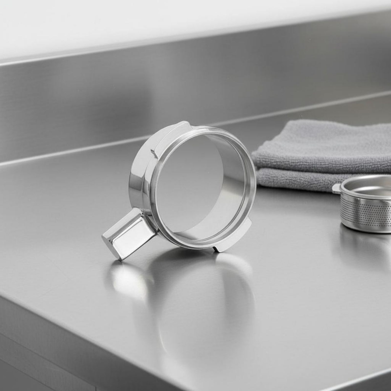Cabezal de Portafiltro Sin Fon - Stainless Steel Strainer reseña y precio