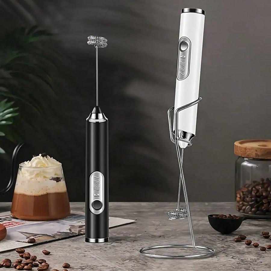Batidora eléctrica de mano, ba - Milk Frother reseña y precio