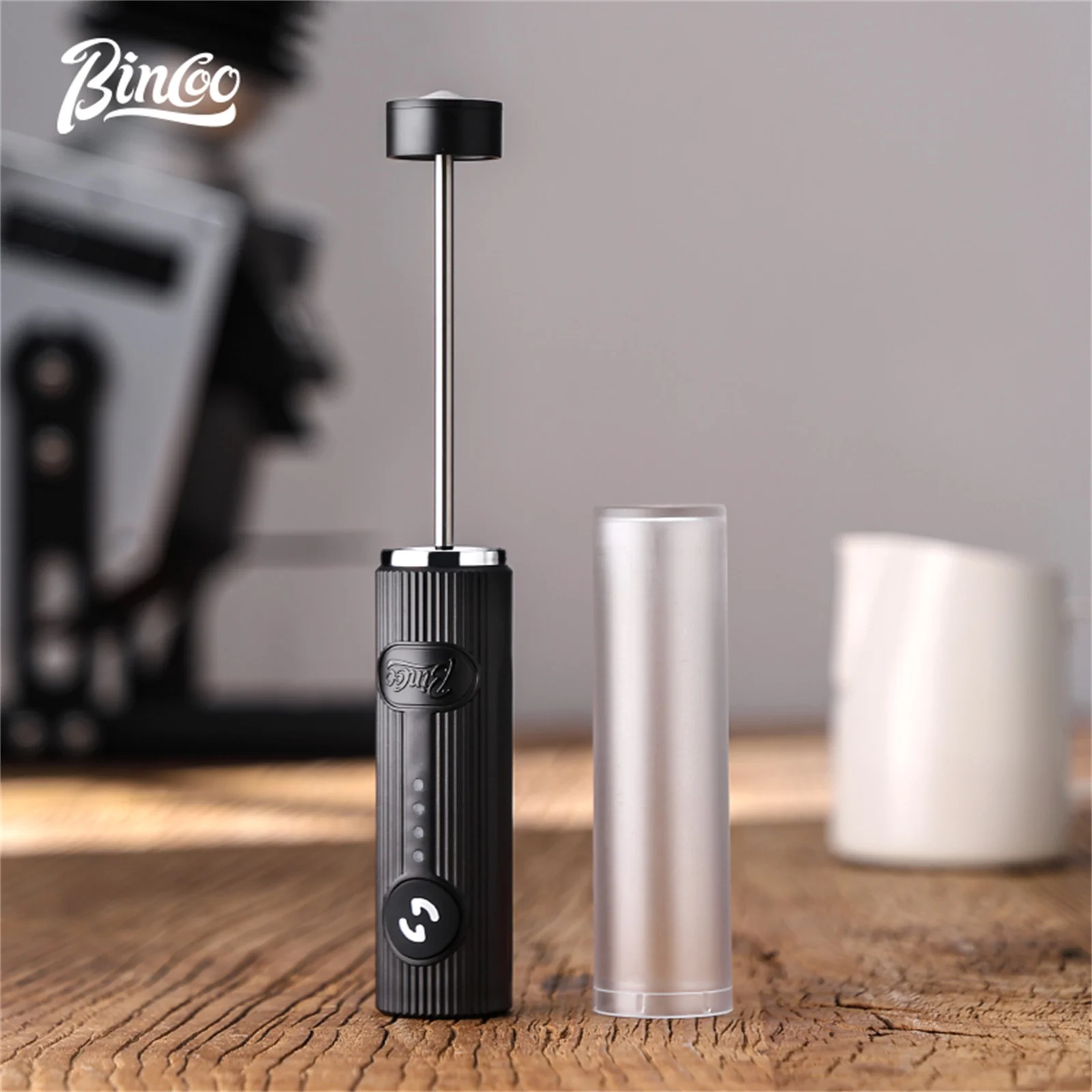 Bincoo nuevo Espumador de lech - Milk Frother reseña y precio