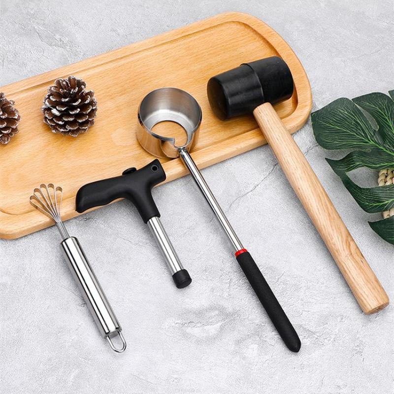 Rompecocos, utensilio de cocin - Kitchen Hand Gadgets reseña y precio