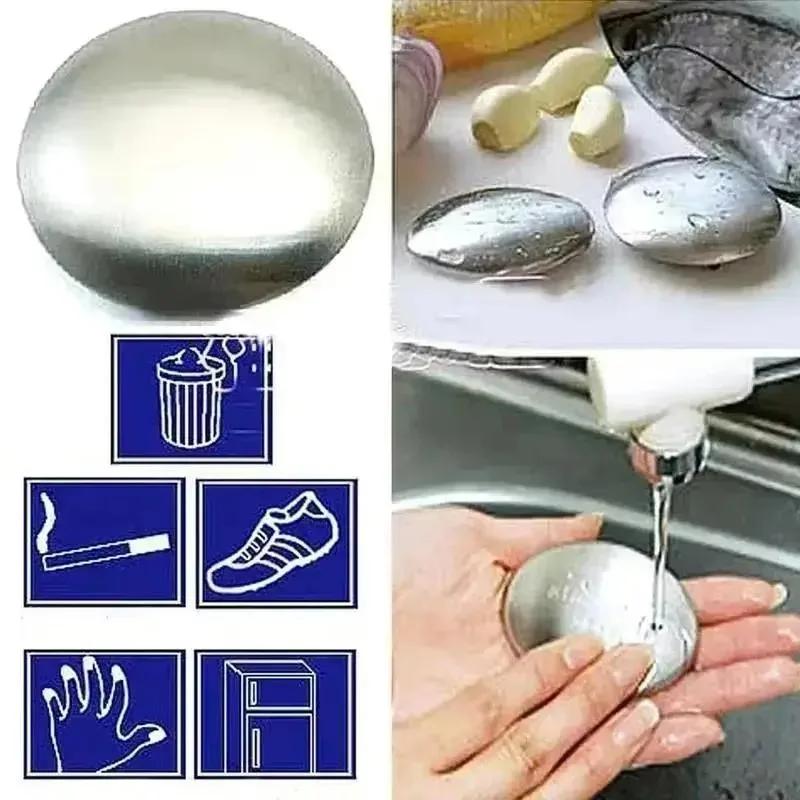 Nuevo Jabón de Acero Inoxidabl - Kitchen Hand Gadgets reseña y precio