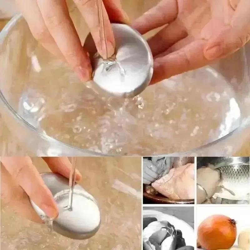 Nuevo Jabón de Acero Inoxidabl - Kitchen Hand Gadgets reseña y precio