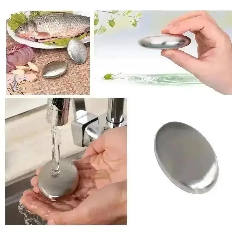 Nuevo Jabón de Acero Inoxidabl - Kitchen Hand Gadgets reseña y precio