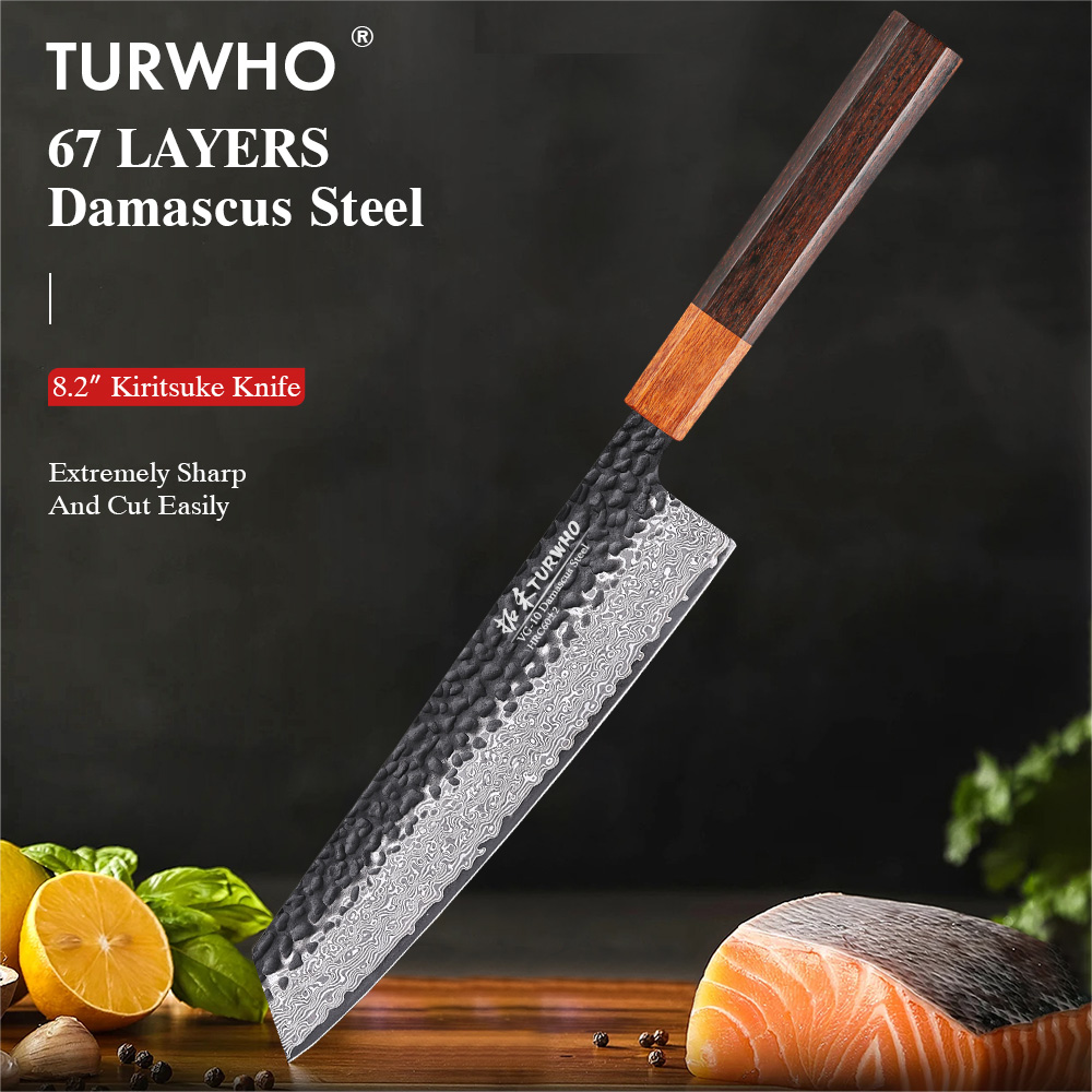 TURWHO-cuchillo de Chef Kirits - Kitchen Gadgets Japanese reseña y precio