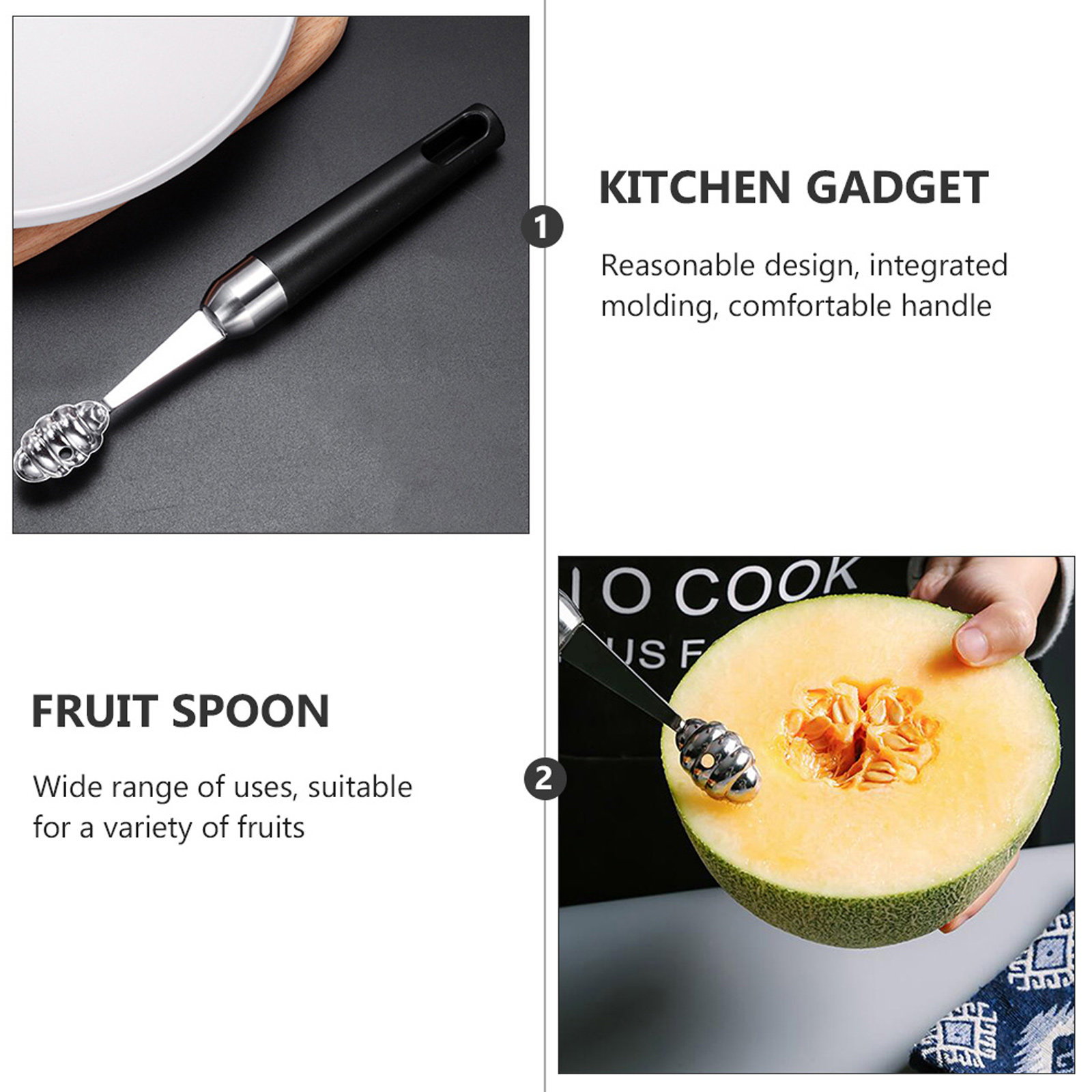 1 pieza de cuchara para frutas - Kitchen Gadgets In reseña y precio